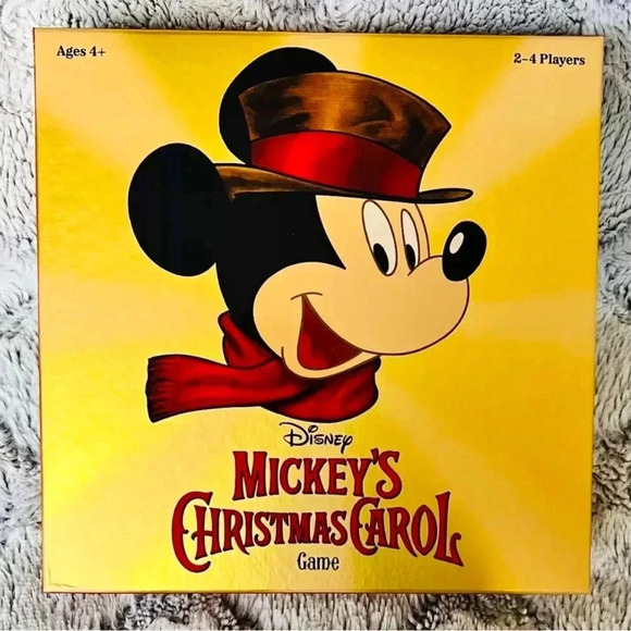 Disney Mickey's Christmas Carol Holiday Game by Funko 2-4 players ages 4+ NEW! - Picture 1 of 3